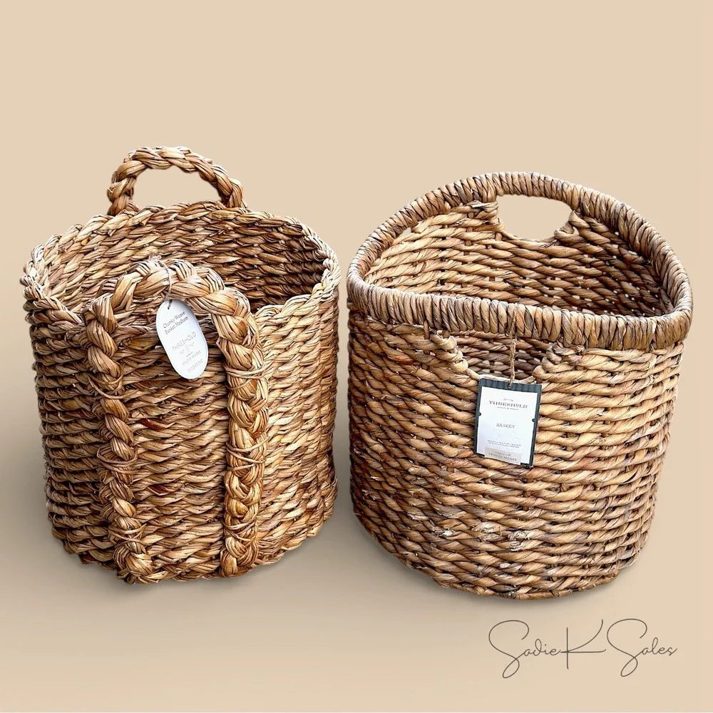 Medium Chunky Weave Basket – Threshold Studio McGee,‎ Target Spring 2026